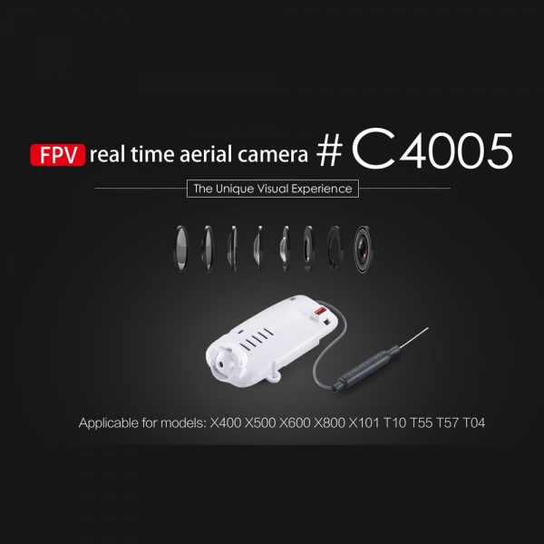 [MJX C4005] FPV WIFI Video Kamera Set C4005 für MJX T10 / T55 / T57 / T64 / X400 / X500 / X600 /  X800 / X101