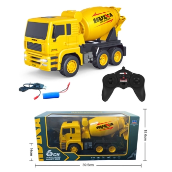 ES-1338 2.4G 1:18 6CH RC Mixer Truck