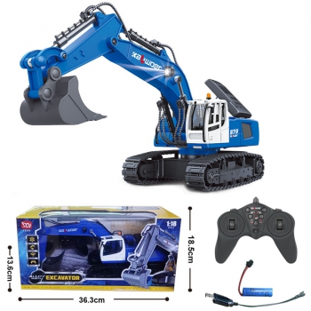 Preview: ES-13550 2.4G 1:18 11CH Halblegierter RC-Bagger