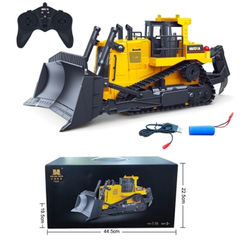 ES-1554 2.4G 1:16 11 CH RC Semi-Alloy Heavy Bulldozer