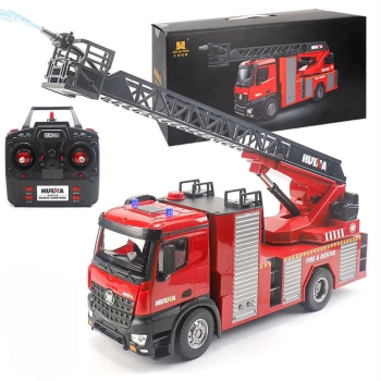 ES-1561 2.4G 1:14 RC 22 Kanal Feuerwehr Sprühleiterfahrzeug