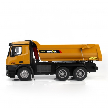 1:14 10 channel all alloy dump truck