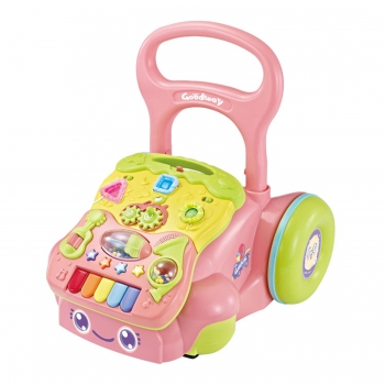 Musical baby walker