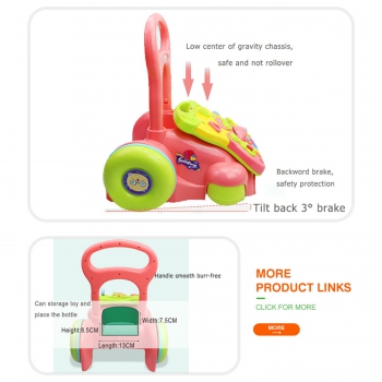 Musical baby walker