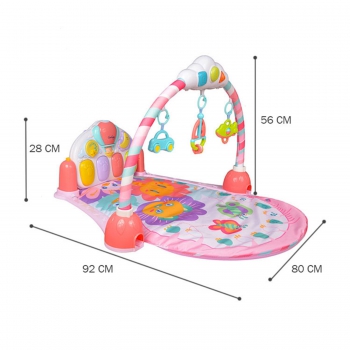 Baby play gym mat