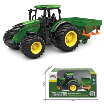 ES-9955HK 1:24 Diecast alloy farmer clamping truck(wide wheel)