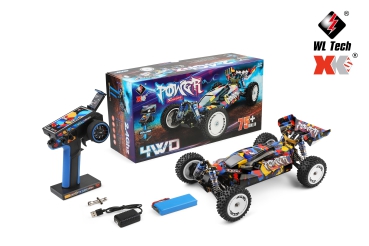 ES-124007 2.4G 1:12 Bürstenloser elektrischer 4WD-Rennwagen