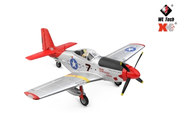 ES-A280-P51 2.4G RC 3D/6G System-Flugzeug mit 6-Achsen-Gyroskop