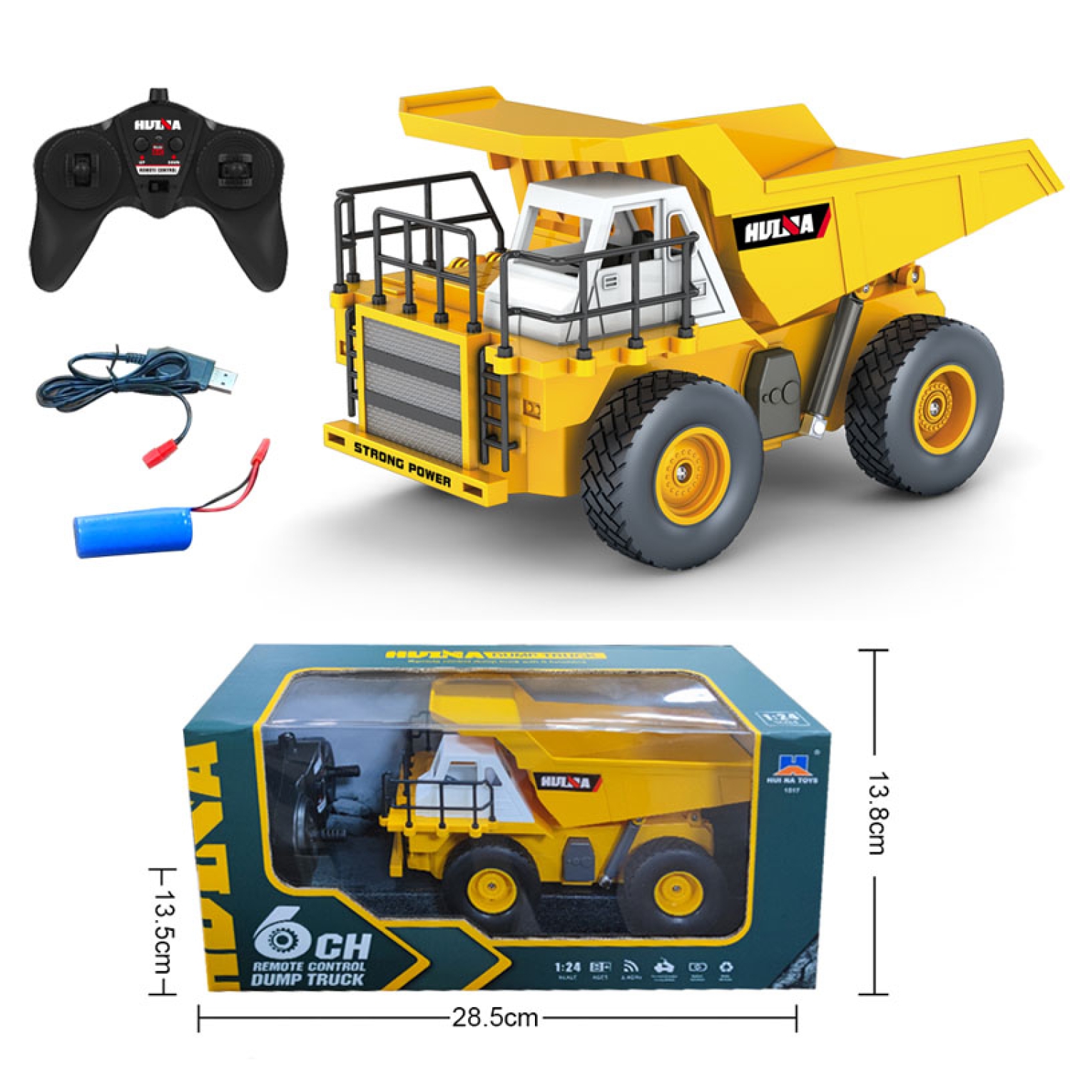 ES-1517 2.4G 1:24 6CH RC Kipper