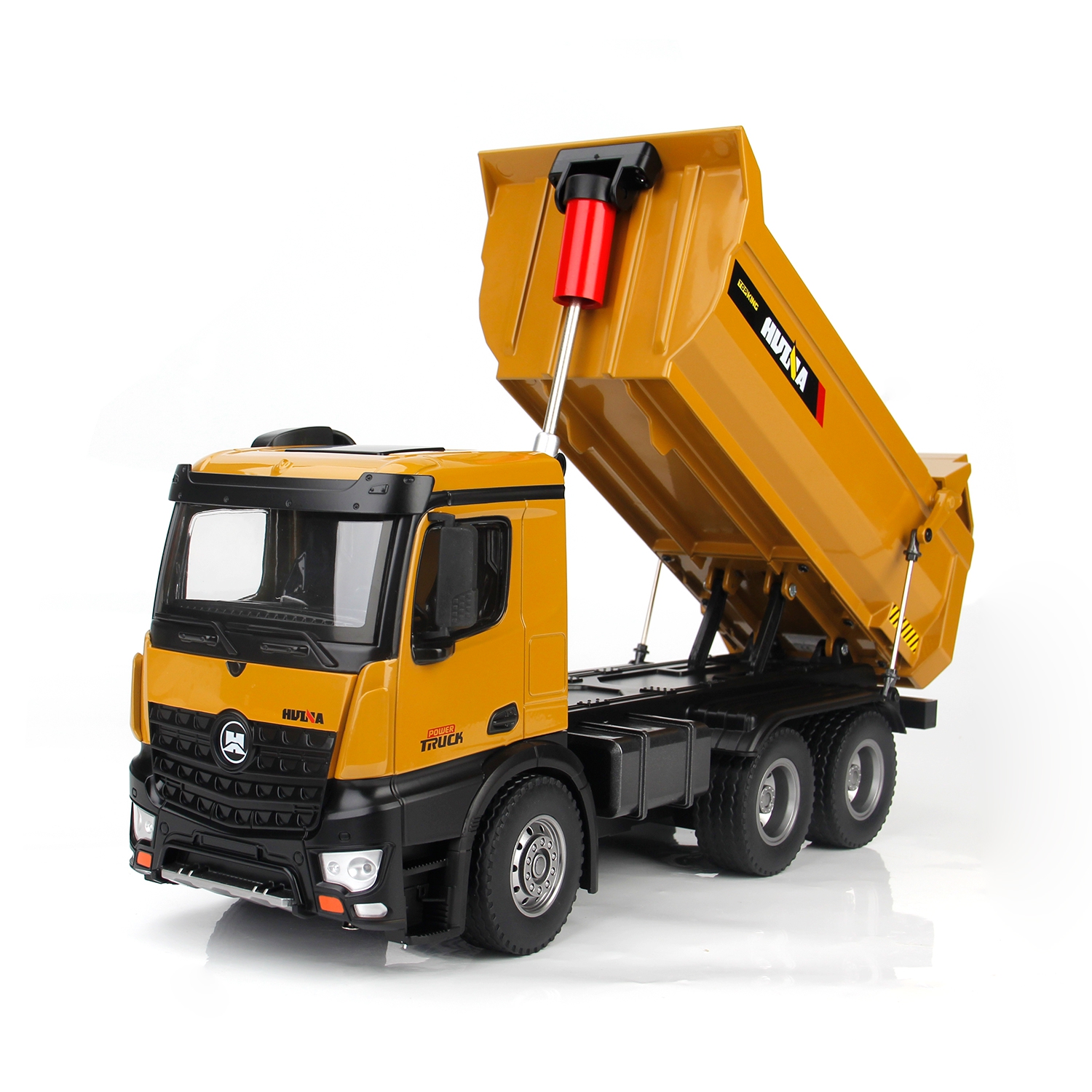 1:14 10 channel all alloy dump truck