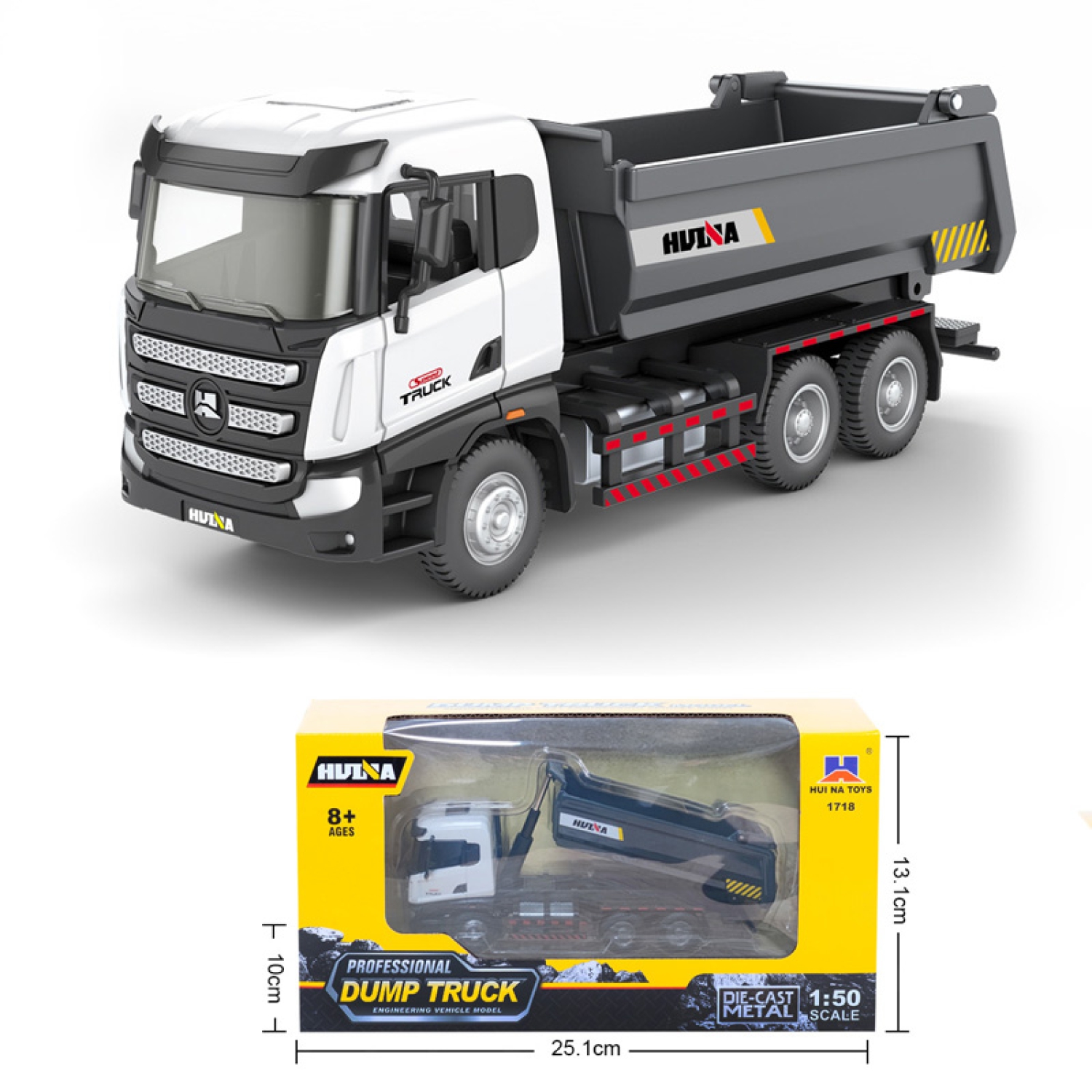 ES-1718 1:50 Legierung Mining Truck Modell