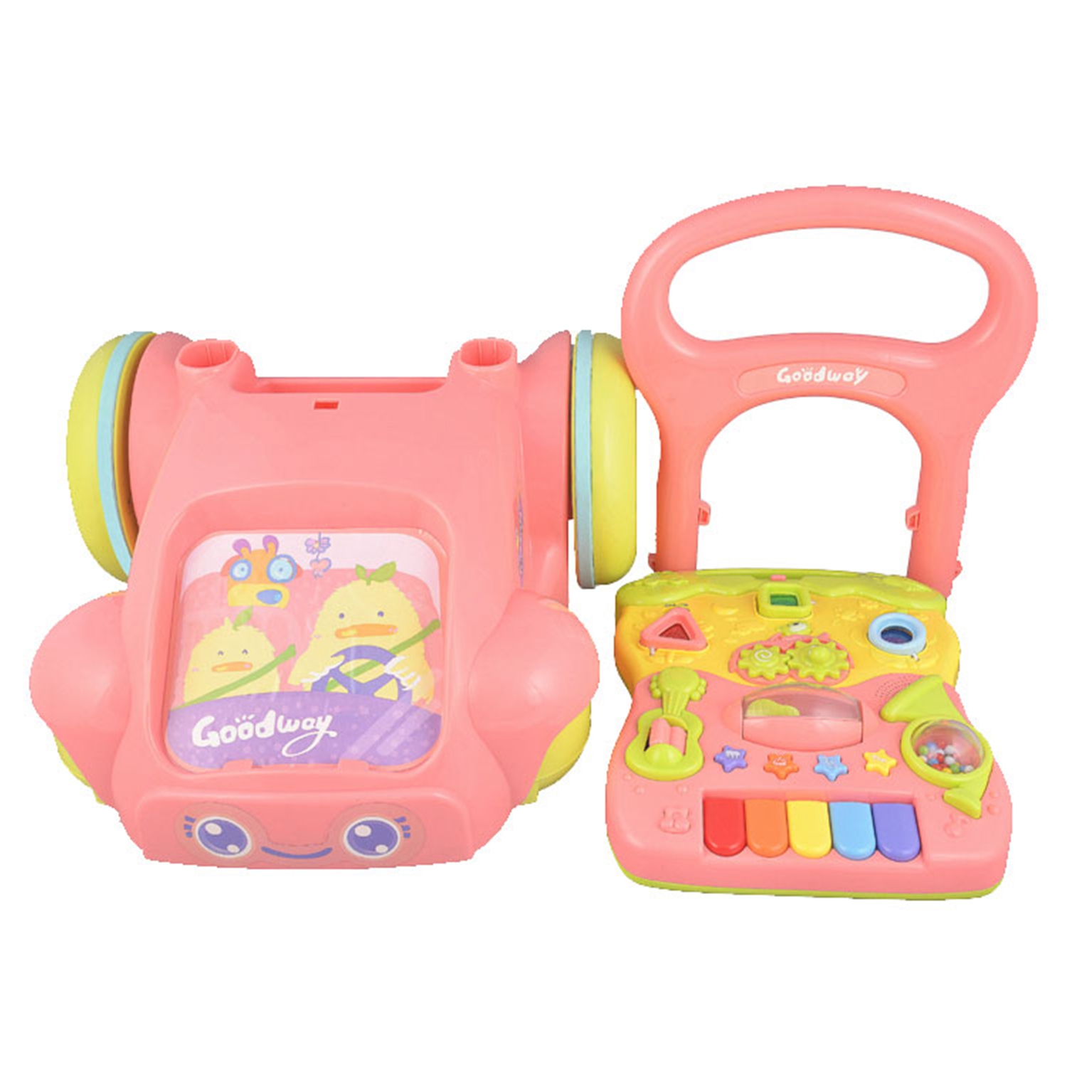 Musical baby walker