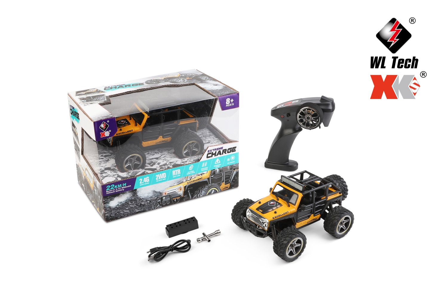 ES-22201 2.4G 1:22 RC Elektrischer 2WD Wrangler