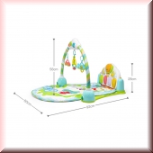 Baby play gym mat
